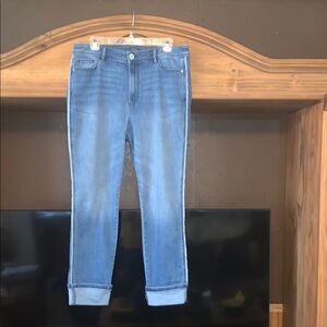 J.Jill High Rise Cropped Jean